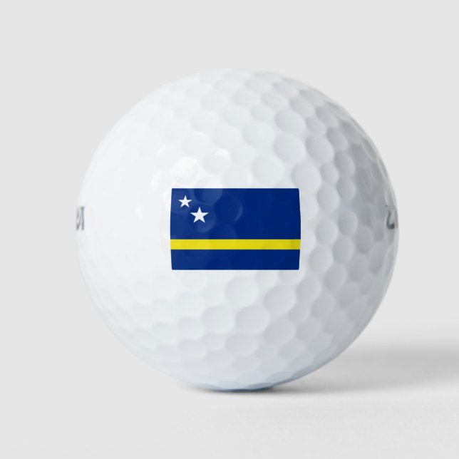 Balles De Golf Drapeau de Curaçao (Devant)