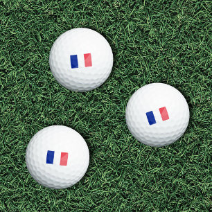 Balles De Golf Drapeau de France
