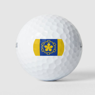 Balles De Golf Drapeau de Hamilton, Ontario Golf Balls