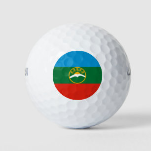 Balles De Golf Drapeau de Karatchaï Tcherkessie