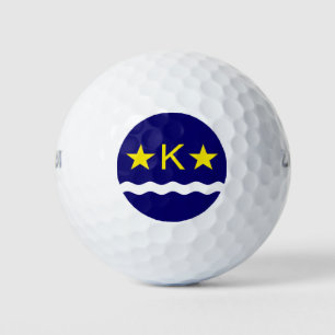 Balles De Golf Drapeau de Kinshasa, Congo Golf Balls