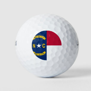 Balles De Golf Drapeau de la Caroline du Nord