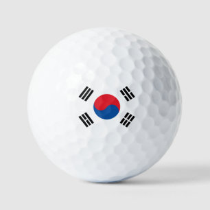 Balles De Golf Drapeau de la Corée du Sud