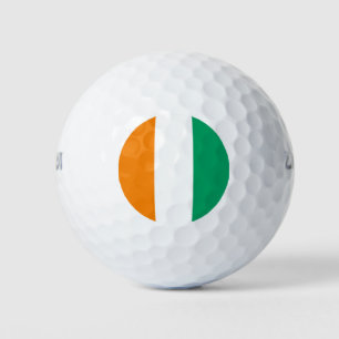 Balles De Golf Drapeau de la Côte d'Ivoire