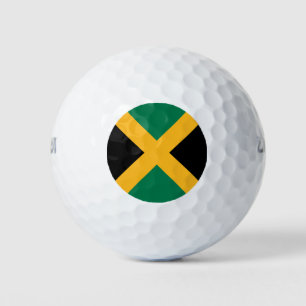 Balles De Golf Drapeau de la Jamaïque