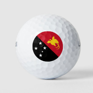 Balles De Golf Drapeau de la Papouasie-Nouvelle-Guinée