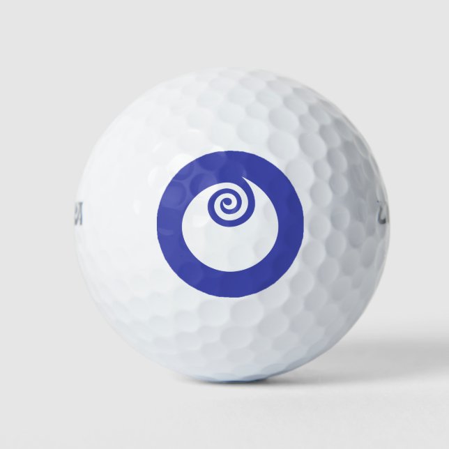 Balles De Golf Drapeau de la préfecture d'Ibaraki, Japon (Devant)