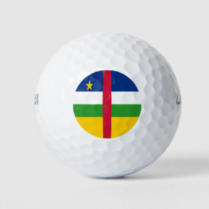 Balles De Golf Drapeau de la République centrafricaine