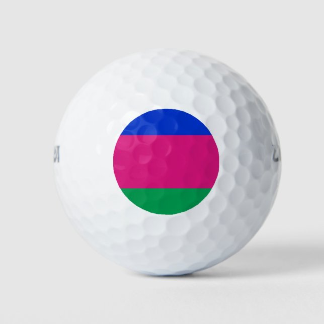 Balles De Golf Drapeau de la République populaire du Kuban (Devant)
