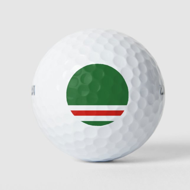 Balles De Golf Drapeau de la République tchétchène d'Ichkeria (Devant)