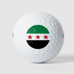 Balles De Golf Drapeau de la Syrie