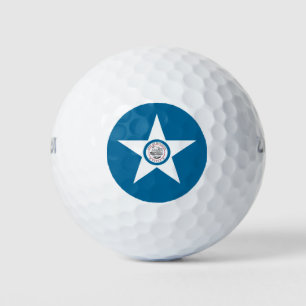 Balles De Golf Drapeau de la ville de Houston, Texas Golf Balls