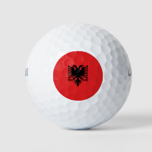 Balles De Golf Drapeau de l'Albanie