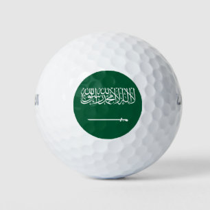 Balles De Golf Drapeau de l'Arabie saoudite