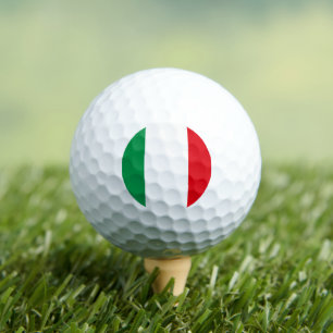 Balles De Golf Drapeau de l'Italie