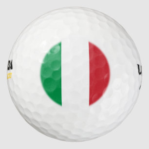 Balles De Golf Drapeau de l'Italie