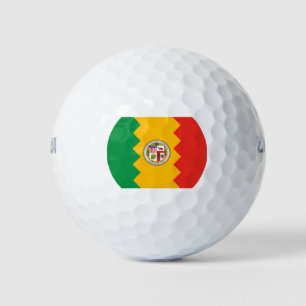 Balles De Golf Drapeau de Los Angeles (Californie, USA)