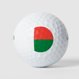 Balles De Golf Drapeau de Madagascar