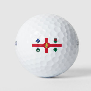 Balles De Golf Drapeau de Montréal (Québec, Canada)
