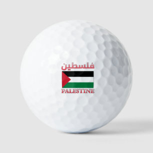 Balles De Golf Drapeau de Palestine (lcdp) drapeau de la Palestin