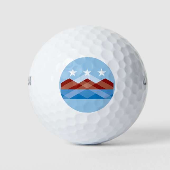Balles De Golf Drapeau de Peoria, Arizona (Devant)