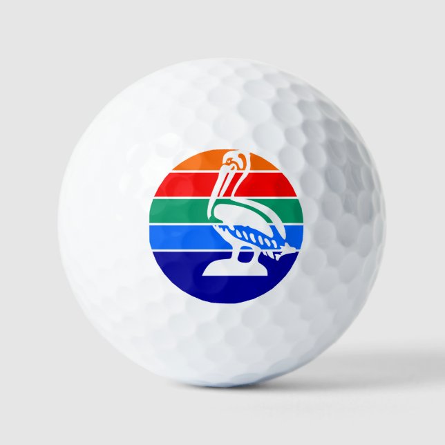 Balles De Golf Drapeau de Saint-Pétersbourg, Floride (Recto)