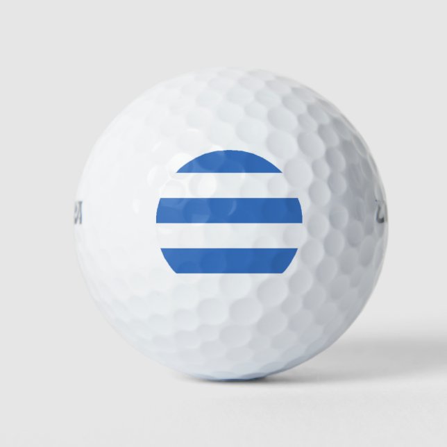 Balles De Golf Drapeau de Tallinn, Estonie Golf Balls (Devant)