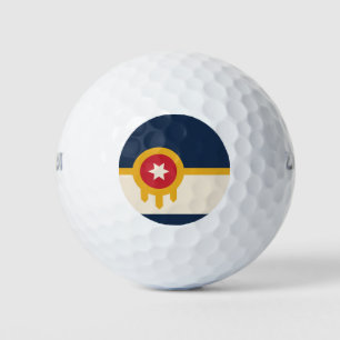 Balles De Golf Drapeau de Tulsa, Oklahoma