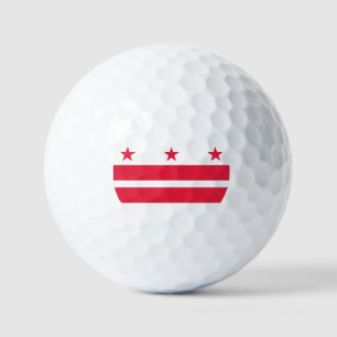 Balles De Golf Drapeau de Washington DC