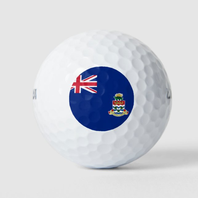 Balles De Golf Drapeau des îles Caïmans Golf Balls (Devant)