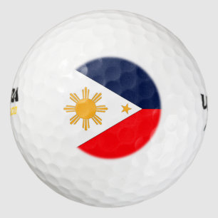 Balles De Golf Drapeau des Philippines