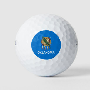 Balles De Golf Drapeau d'État de l'Oklahoma