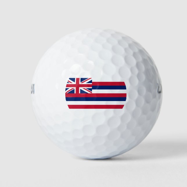 Balles De Golf Drapeau d'Hawaï (État des États-Unis) (Devant)
