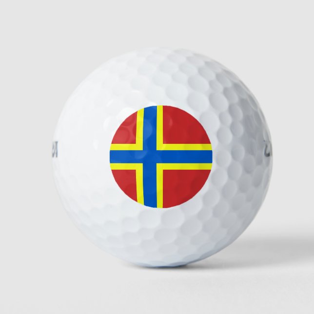 Balles De Golf Drapeau d'Orkney (Devant)