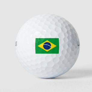 Balles De Golf Drapeau du Brésil