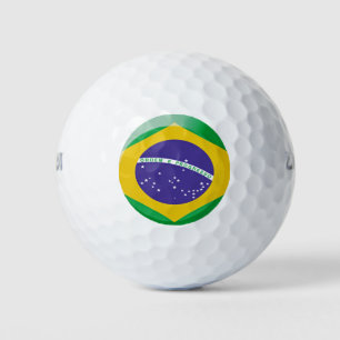 Balles De Golf Drapeau du Brésil