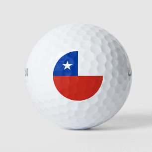 Balles De Golf Drapeau du Chili