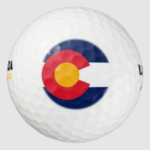 BALLES DE GOLF DRAPEAU DU COLORADO
