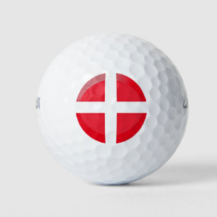 Balles De Golf Drapeau du Danemark