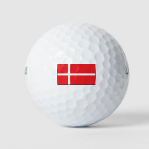 Balles De Golf Drapeau du Danemark