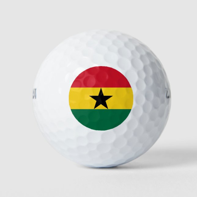Balles De Golf Drapeau du Ghana (Devant)