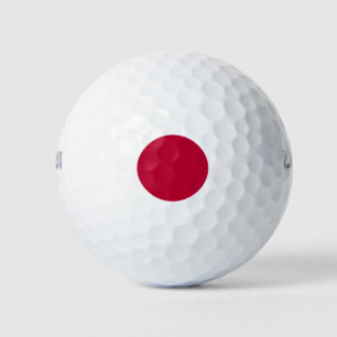 Balles De Golf Drapeau du Japon