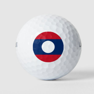 Balles De Golf Drapeau du Laos