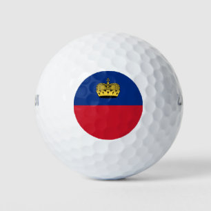 Balles De Golf Drapeau du Liechtenstein