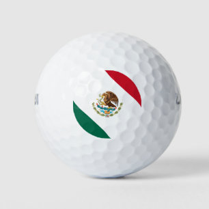 Balles De Golf Drapeau du Mexique