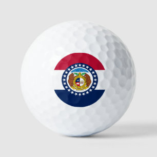 Balles De Golf Drapeau du Missouri