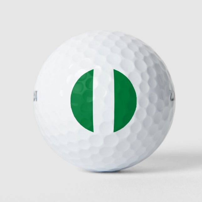 Balles De Golf Drapeau du Nigeria (Devant)