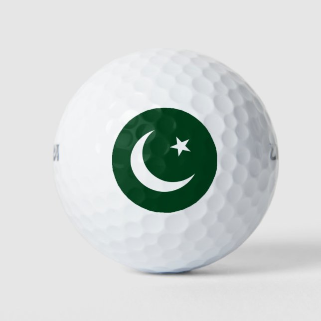 Balles De Golf Drapeau du Pakistan (Devant)