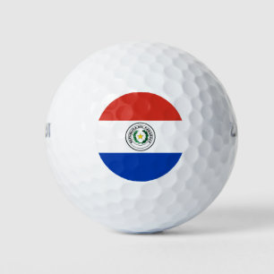 Balles De Golf Drapeau du Paraguay