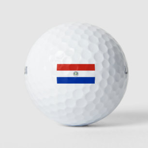 Balles De Golf Drapeau du Paraguay